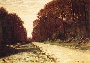 Claude Monet Road in Forest oil painting artist